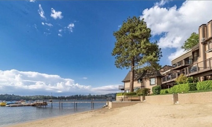 Lake Arrowhead House | Edgewater Shores…Steps to the Beach
