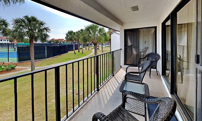 Panama City Beach Condo | Edgewater Villa #2606 | Beach, Pool, Tennis!