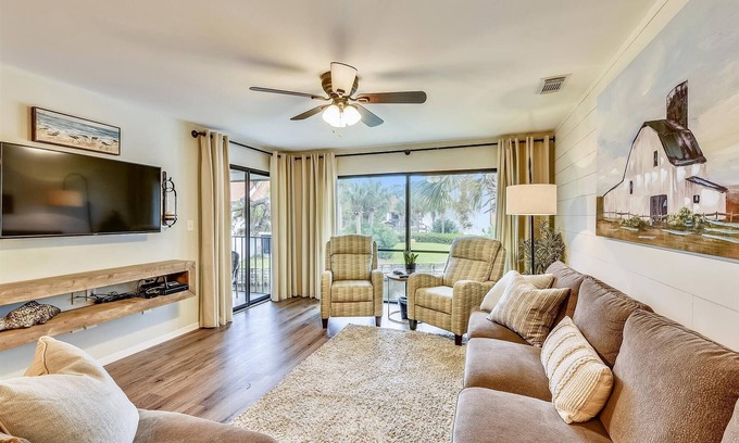 Panama City Beach Condo | Edgewater Villas #2108 - 2 Bedroom/2Bath Sleeps 8. Free Fun!