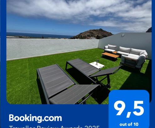 Los Silos Apartment | Edif La Luz Apartment No 4 with big private terrace