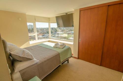 Temuco Apartment | Edificio Borde Plaza familiar 5 personas con estacionamiento exclusivo