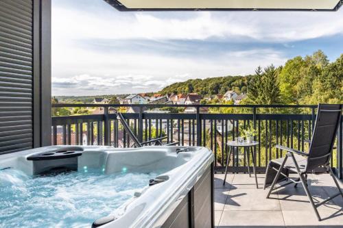 Altenbeken Apartment | Egge Resort 7d mit Whirpool u Sauna