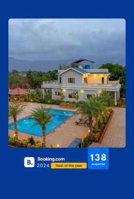 Gaulwadi Villa | Ekostay Gold Palm Estate I Cricket Turf I Rain Dance I 2 Acre Property