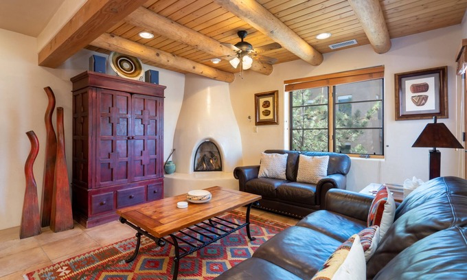 Downtown Santa Fe Condo | El Corazon 12 | Pet Friendly + Balcony