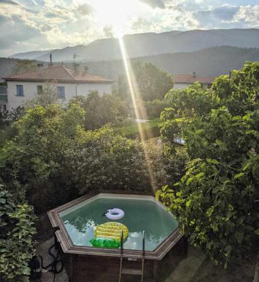 Corneilla-de-Conflent Apartment | El Solà Spacieux studio avec accès jardin et piscine