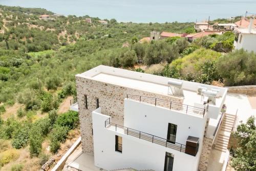 Skoutari Villa | Elaída- Πολυτελής Βίλα-Θέα θάλασσα, Μάνη