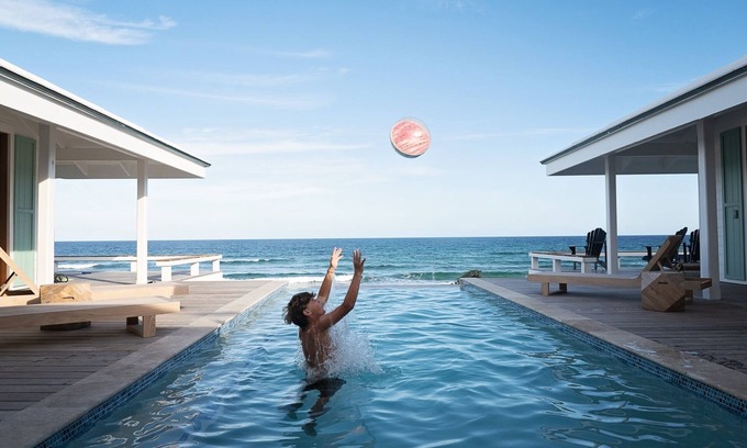 Hope Town House | Elbow Reef Oceanfront Home with Private Boat Dock
