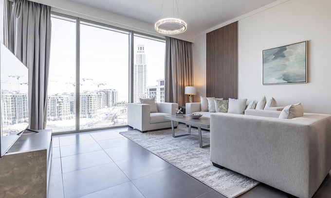 Dubai Apartment | Elegant 3-Bedroom Apartment with Maid’s Room in Creek Gate – Dubai Creek Harbour