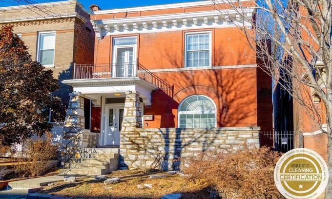 Tower Grove East House | Elegant 6BR/4BA Family Home w/Garage/ABODEbucks