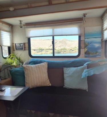 Bullhead City Villa | Elegant Fishers Riverfront Paradise Private Beach