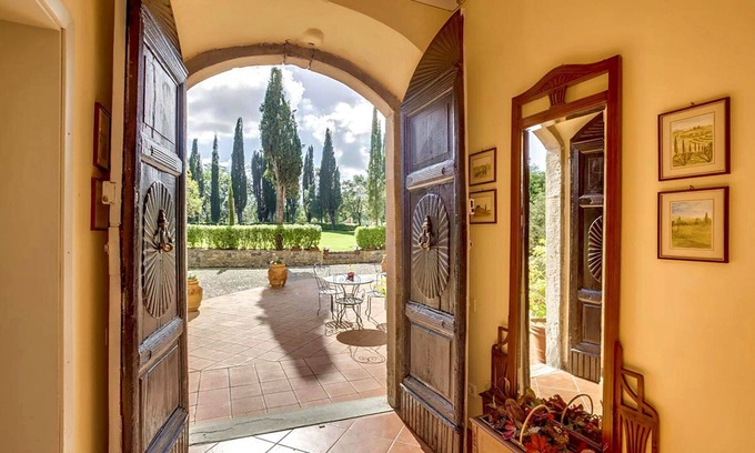 Radicofani Villa | Elegant hillside Villa Val d'Orcia up to 28 guests