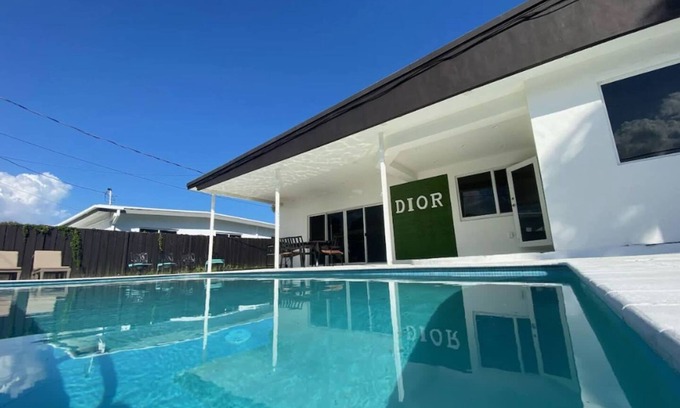 North Miami Beach House | Elegant Home With Heated Pool