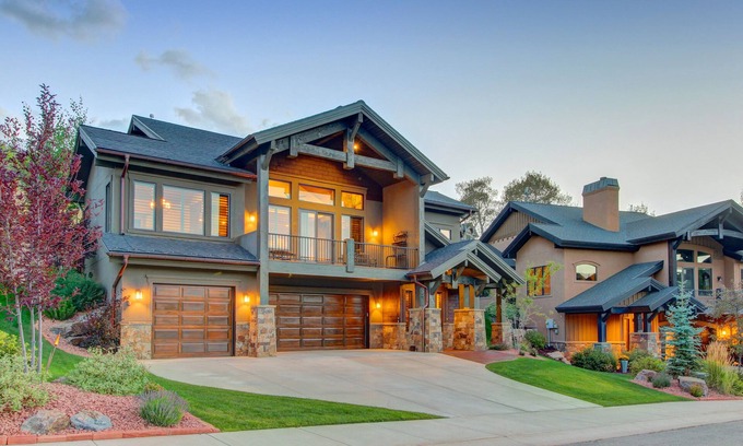 Summit Park House | Elegant house with private hot tub - near hiking trails & Kimball Junction