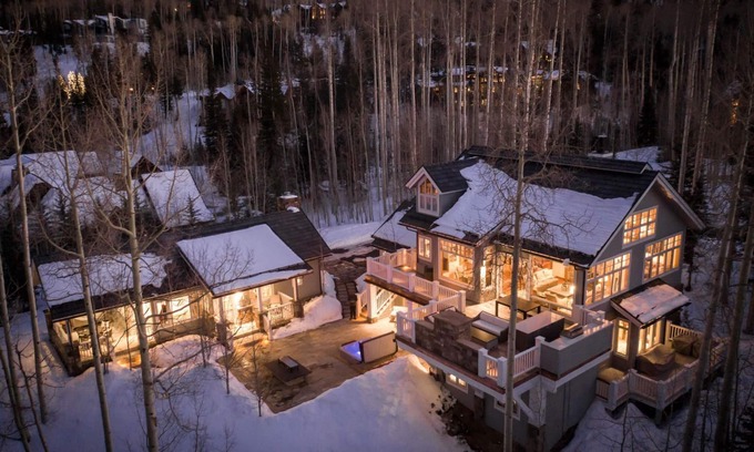 Mountain Village Cottage | Elegant Mountain Cottage in private neighborhood with Ski Access