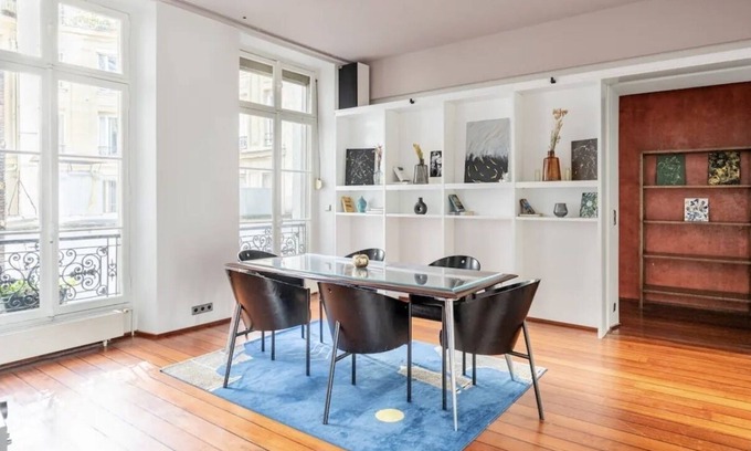 Arts-et-Metiers Apartment | Elegant Parisian Getaway: Place de la République Luxury Apartment