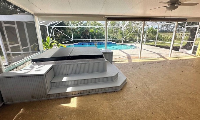 Fort Pierce House | Elegant Pool House 3BR/3 Bath in Ft. Pierce, FL