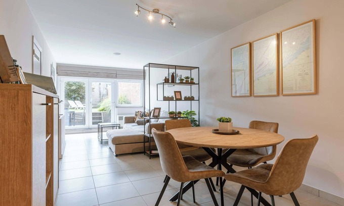 Blankenberge House | Elegant Seaside Retreat with Garden and Garage