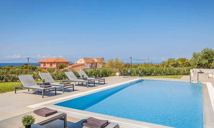 Svoronata Villa | Elegant Svoronata Villa | 3 Bedrooms | Villa Romeo | Private Pool & Sea Views |.