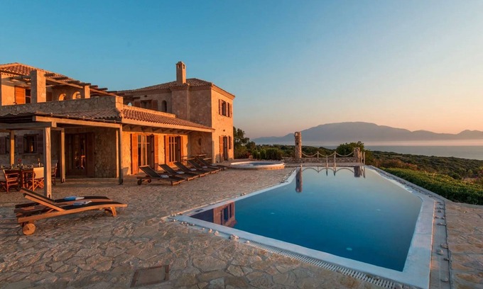 Korithi Villa | Elegant Zante Villa | Villa Divas | 6 Bedrooms | Infinity Pool | 100 Metres To.