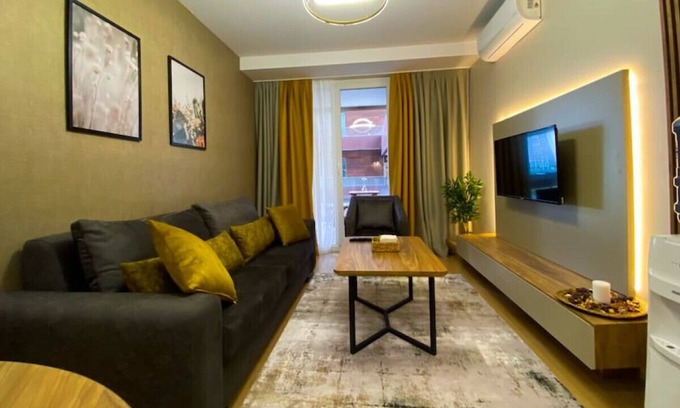 Mahmutbey Apartment | Elegant1+1Apartment (with terrace) - Core Living