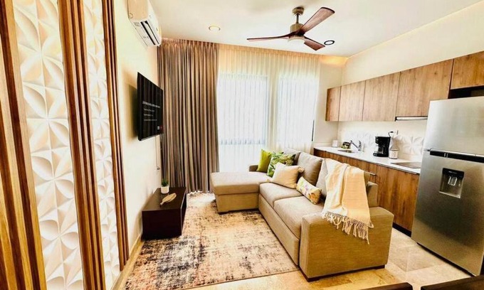 Zama Apartment | Elegante departamento de 1Hab en Aldea Zama / GT