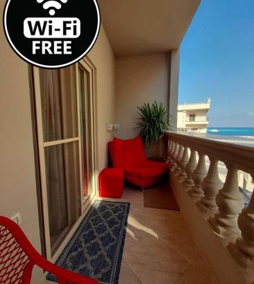 Corniche Road-Dahar Apartment | ELITE VIP - Apartment with sea VIEW - swimming pool - BBQ terrace - near BEACH