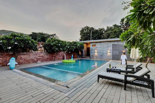 Bedla Villa | ELIVAAS Radhyam Luxe 2BHK Villa with Pvt Pool