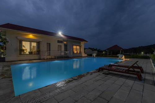 Udaipur Villa | ELIVAAS Shourya Celesta Luxe 3BHK Villa with Pvt Pool, Udaipur