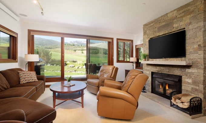 Snowmass Village Villa | Elk Mountain Snowmass Villa #2: 3 bed/bath with walk-out patio