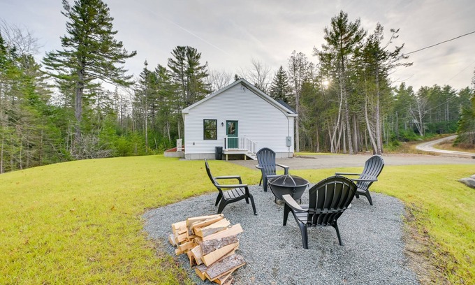 Ellsworth House | Ellsworth Vacation Rental w/Fire Pit & Gas Grill!
