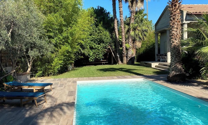 Elne House | ELNE near Argeles sur mer, Villa with heated pool.