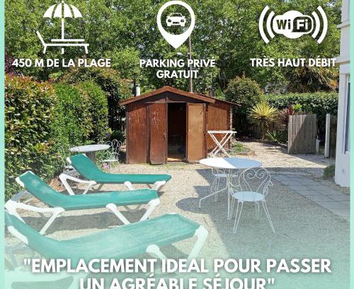 Saint-Marc-sur-Mer Apartment | Embrun - T2 avec jardin près de la Plage