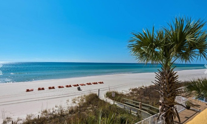 West Panama City Beach Condo | Emerald Isle 808 - 2Br/2Ba! Huge Balcony, Beach Service Included!