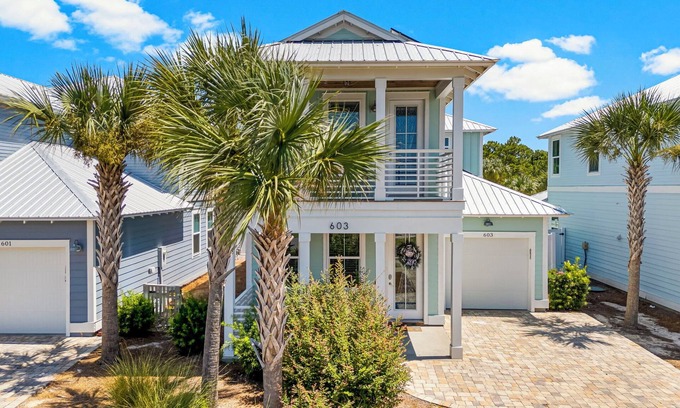 Panama City Beach House | "Emerald Paradise" - Private Pool - 5 Bedrooms!