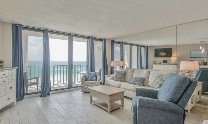 Panama City Beach Condo | Emeraldtide Getaway - Sleeps 6 - T3 710 Edgewater beachfront condo