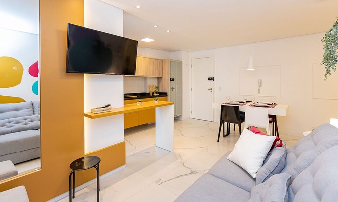Reboucas Apartment | Encantador e Aconchegante - Apartamento 1Q Centro - 7th029