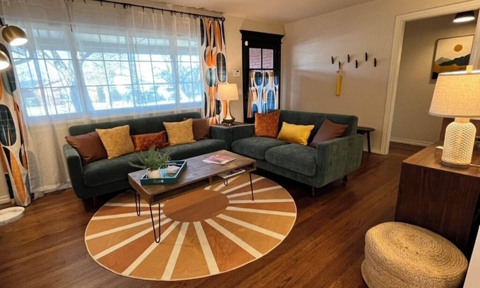 Central Oklahoma City House | Enchanting 3BR house with MCM decor in The Village