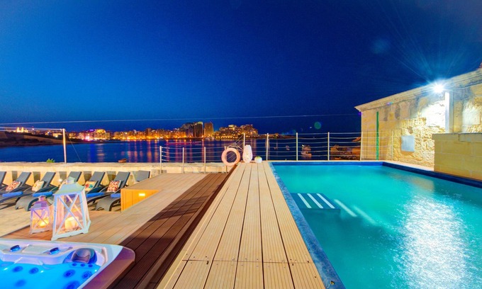 Madliena House | Enchanting Stone Villa with Pool and Jacuzzi