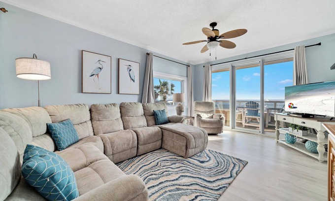 Orange Beach Condo | Enclave Unit 201- Fam Friendly Beach Front condo!