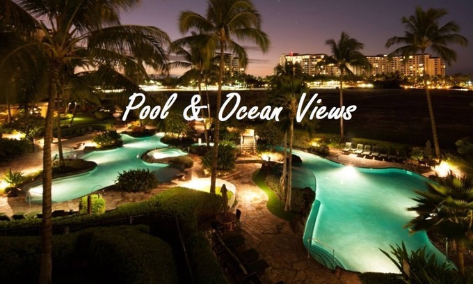 Ko Olina Villa | End Summer in style. Discounted FALL RATES!-BT307-Beautiful pool and ocean views