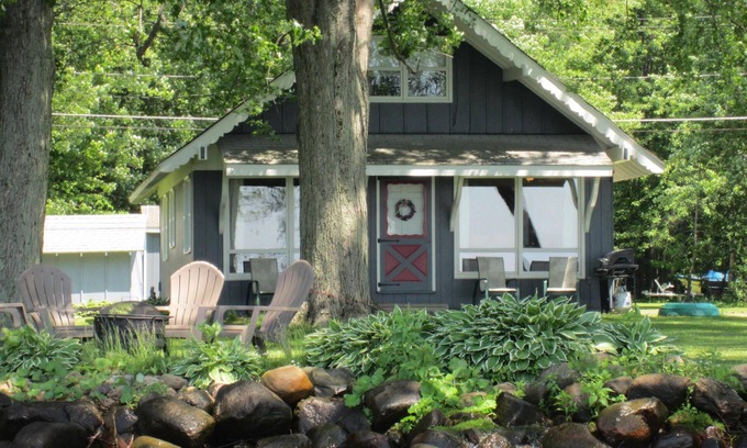Mayville House | Enjoy a 4-bedroom vacation home with 75 feet of lake frontage on Chautauqua Lake
