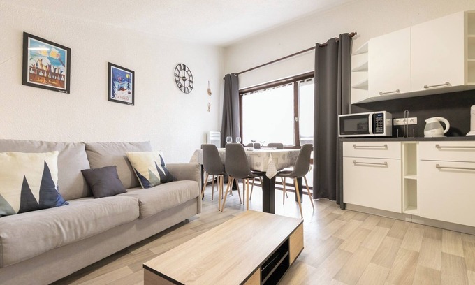 Villarodin-Bourget Apartment | 🏔️ Enjoy a cozy mountain nest with an exceptional view! 🏔️