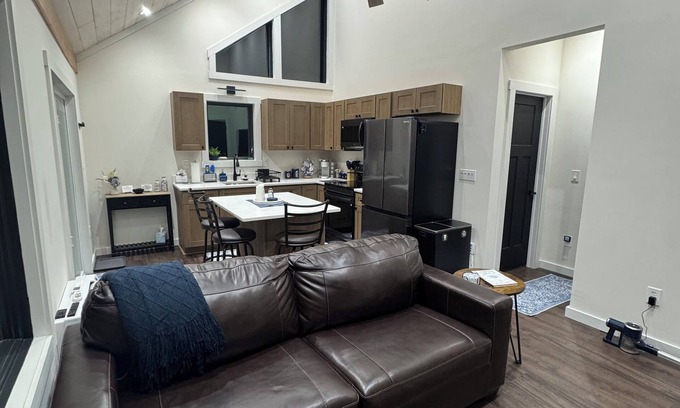North Lake George Apartment | Enjoy a stylish experience at this centrally-located place.