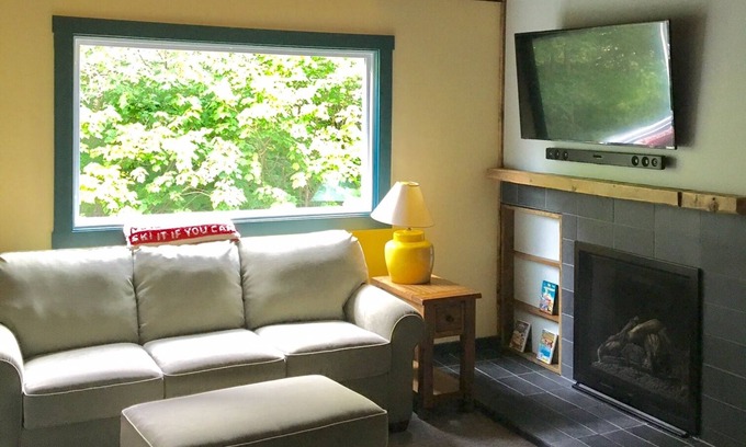 Bolton Valley Condo | Enjoy mountains views from every bedroom balcony