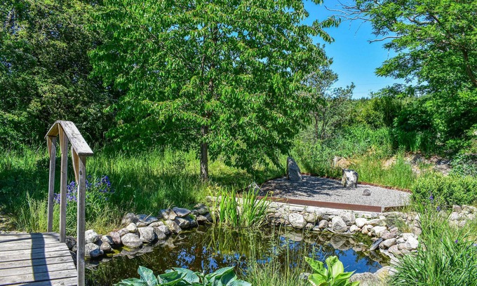 Alstugorna House | Enjoy refreshing dips in the pool in this vacation home.