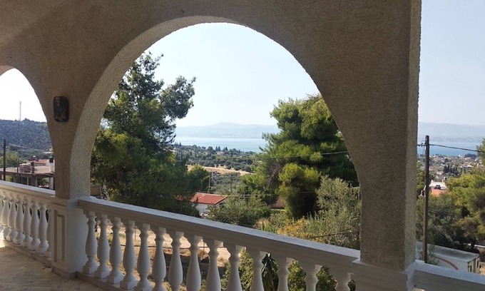 Eretria Villa | Enjoy Seclusion at Peaceful Mountain Apartment