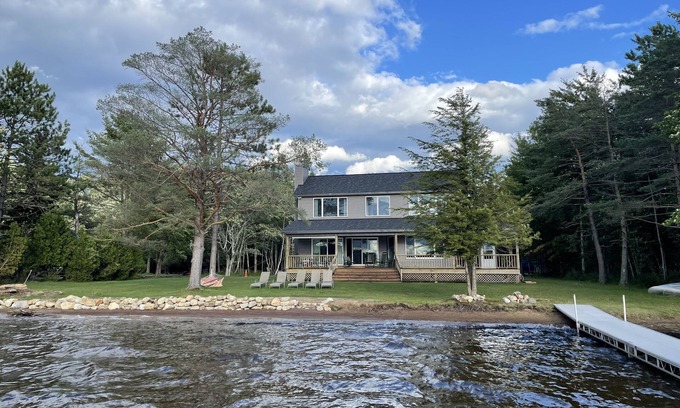 Caroga Lake House | Enjoy Stunning Adirondack Sunsets From Our Large Lakefront House