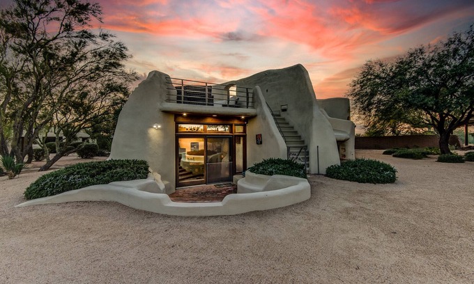 Desert View Village House | Enjoy Sunsets In Sonoran Desert, Hot Tub & Casita at Cave Creek Santa Fe Ranch!