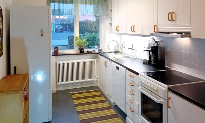 Klippan House | Enjoy your vacation in this family-friendly vacation home near the river.