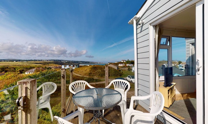 Hayle Apartment | Enjoying Sunsets over St. Ives, sand dunes and stunning beaches from this beachside home from home